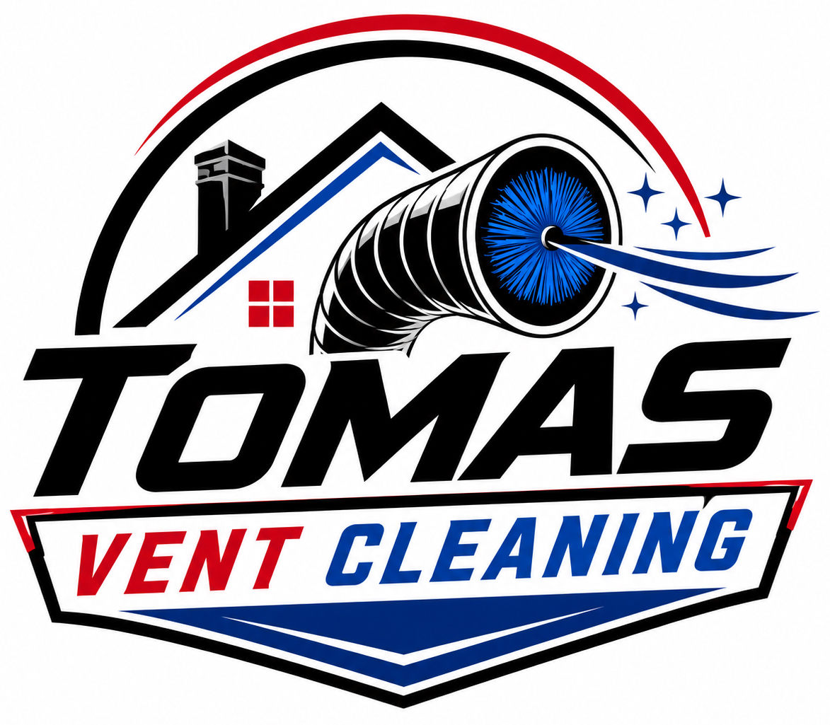 Tomas Vent Cleaning — Oakland, CA Tomas Vent Cleaning logo — dryer vent cleaning and HVAC cleaning in Oakland, CA
