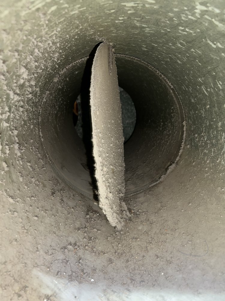Sealed dryer vent tube connection after cleaning service in Alameda County Sealed dryer vent tube connection after cleaning service in Alameda County